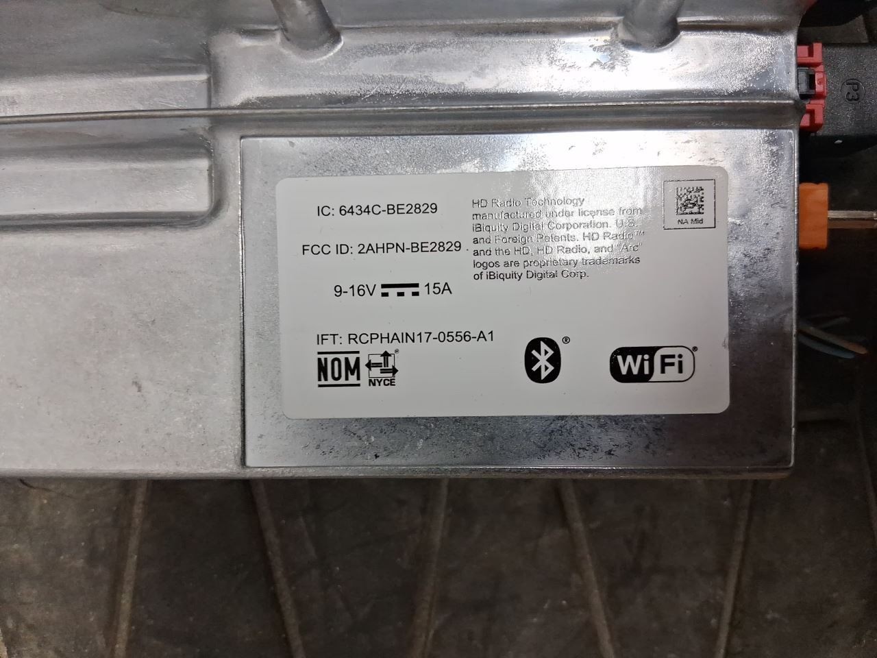 2019 Chevrolet Volt Radio Receiver Equipment 3121697