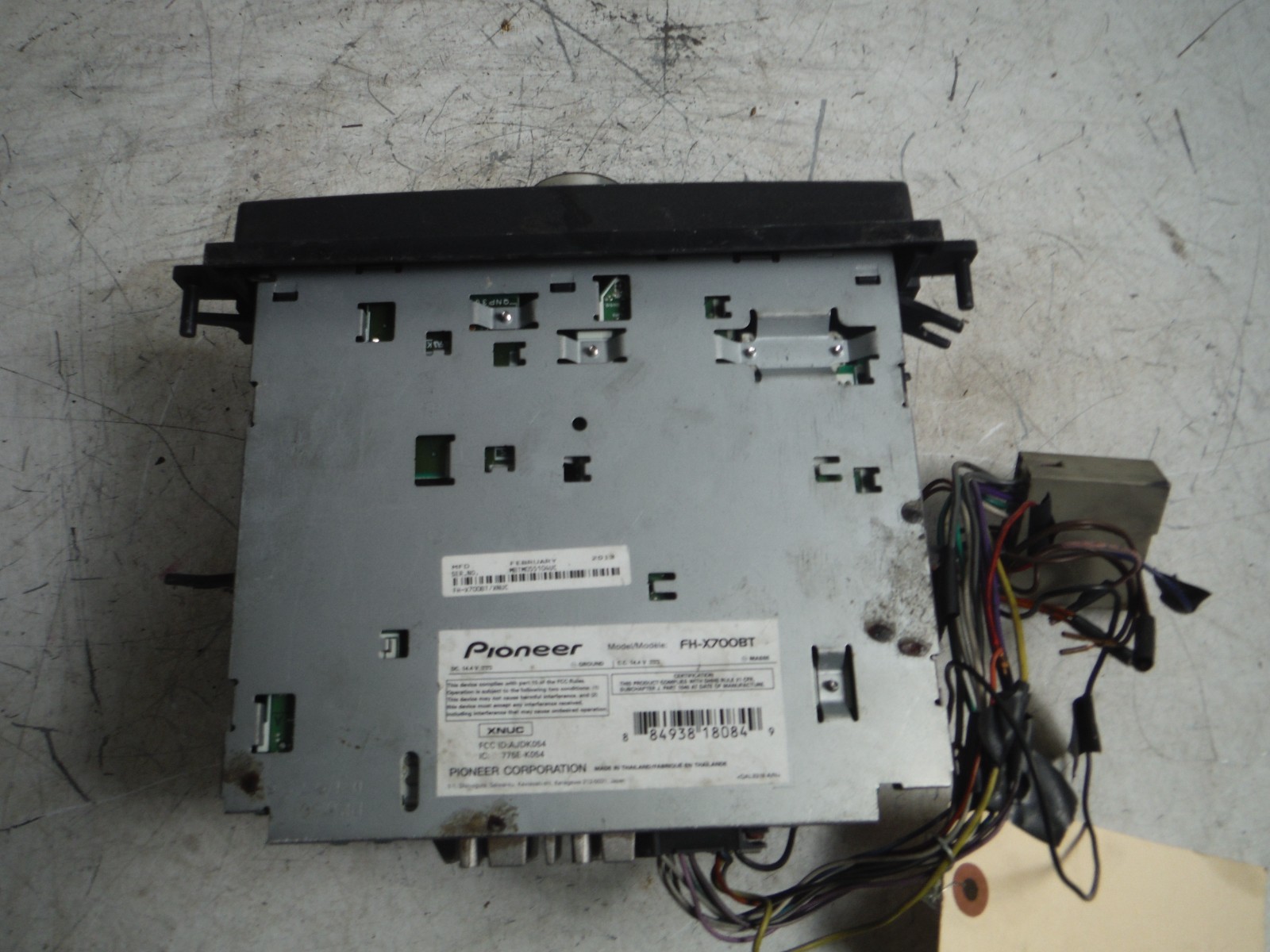 2005 Ford F-250 Super Duty Pioneer FH-X700BT Car Stereo Receiver OEM 2002-2007