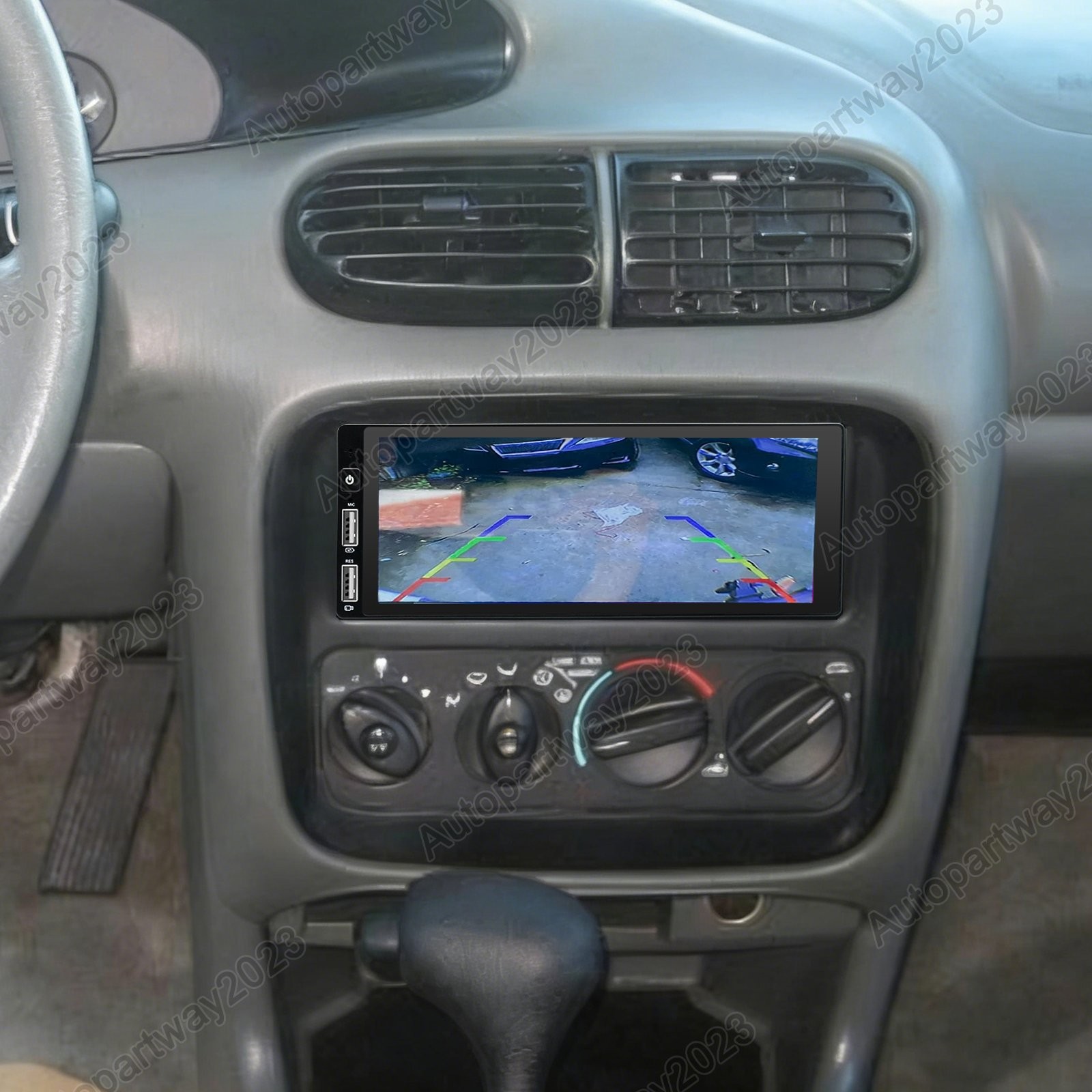 For Dodge Stratus 1995-2000 Android Auto CarPlay Car Radio Stereo GPS Navi 2+32G