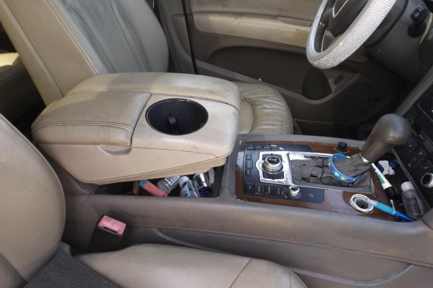 Audio Equipment Radio Control Panel Console Mounted Fits 10-11 AUDI Q7 1670289