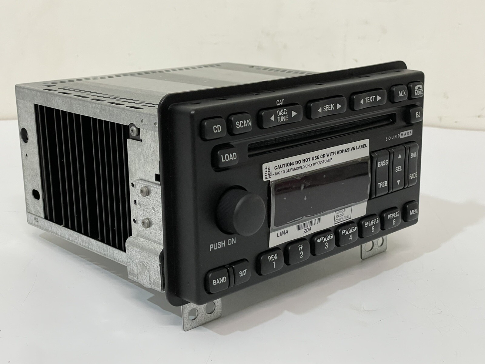 OEM Ford 5C5T-18C815-AC ~ Radio AM FM 6 CD Changer w/ Bluetooth for Ford Lincoln