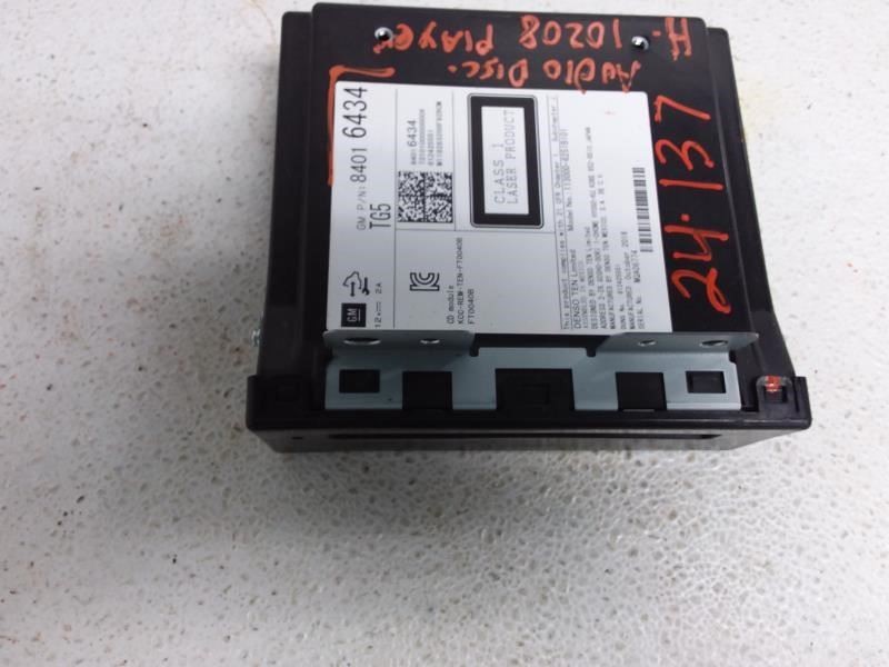 2019 GMC YUKON XL1500 Disc Player TG5 OEM ID Player 84016434