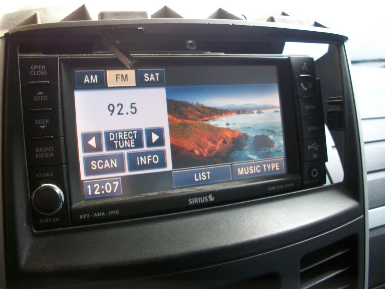 08-14 CHRYSLER DODGE JEEP NTG4 MYGIG UCONNECT SIRIUS CD RADIO 20GB P05064245AI