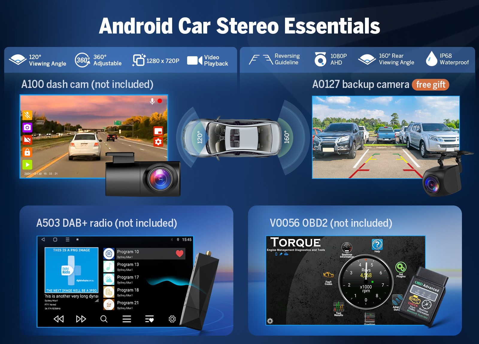 7″Android QLED 6+64 for BMW E39 530i 528i M5 Car Stereo Radio CarPlay GPS WiFi 6