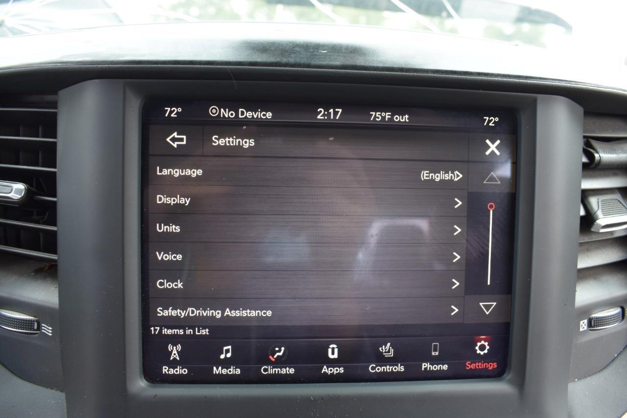 2019 RAM 1500 8.4″ UCONNECT 4 OEM RADIO W/ CONTROL PANEL & RECEIVER UAM NON-NAV