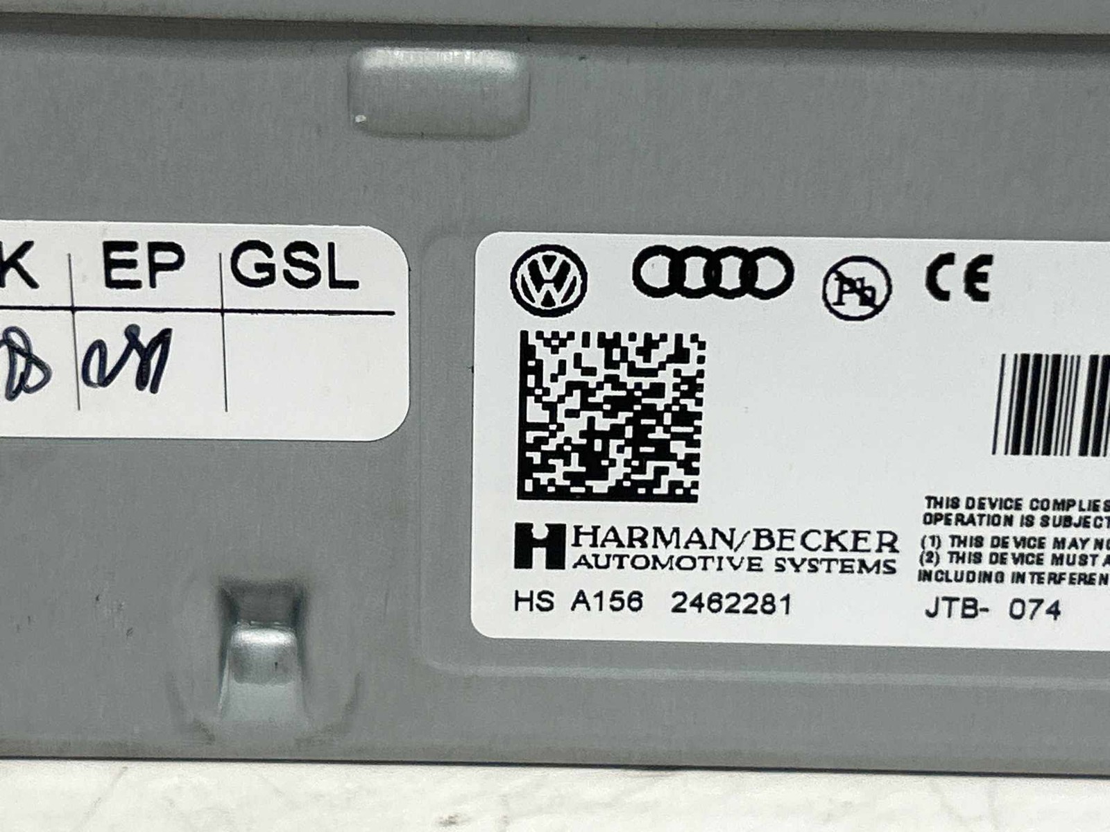 2011-2015 Audi Q7 OEM Audio Radio Receiver Control Head Unit 4G0035082G (MK)