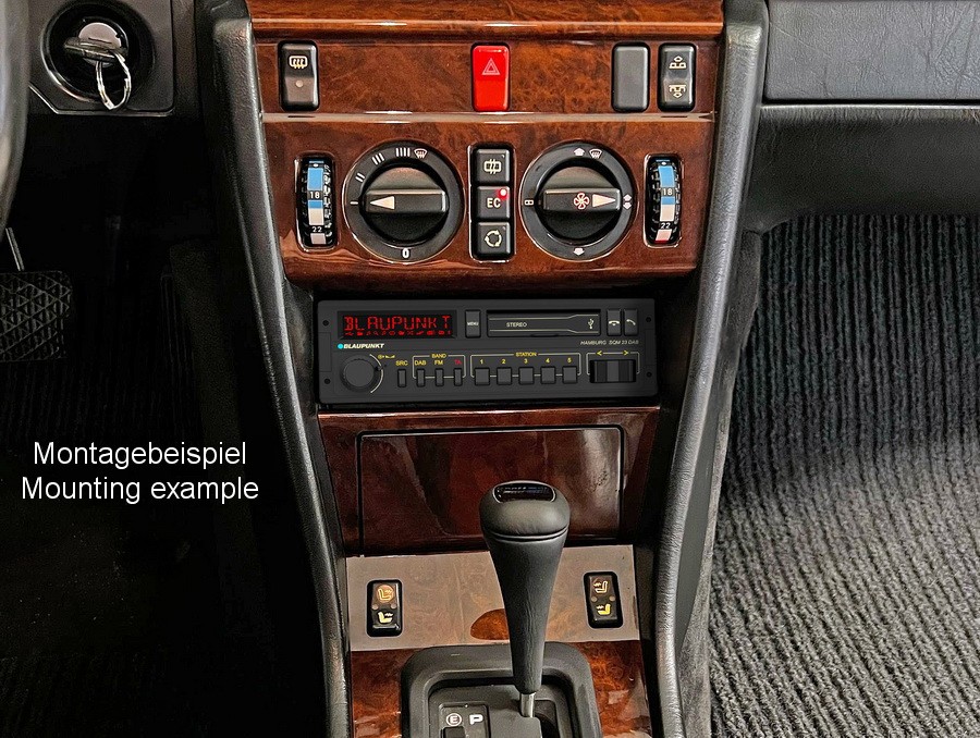 For VW Bus T3 T4 Vintage Car Radio DAB+ FM Bluetooth USB MP3 MP4