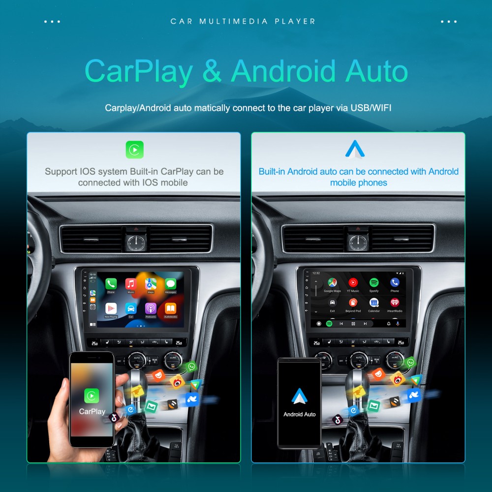 Android 15 For Toyota Sienna 2015-2020 With JBL CarPlay Car Radio Stereo GPS Cam