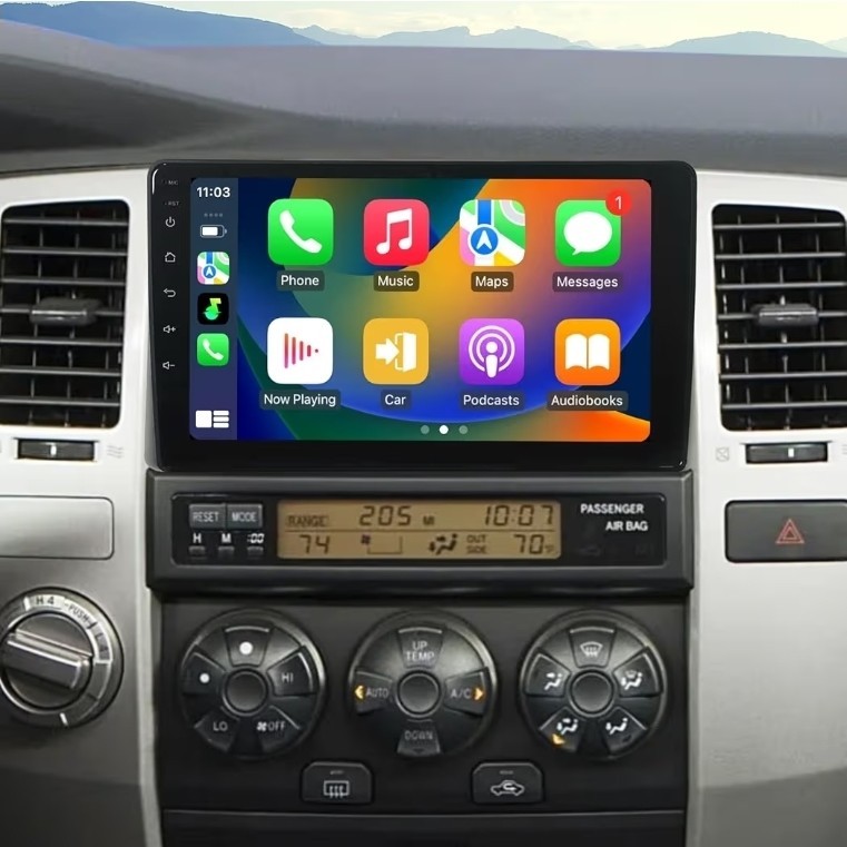 9-Inch Toyota 4Runner 2003-2009 Radio Stereo Upgrade Wireless Carplay Android Au