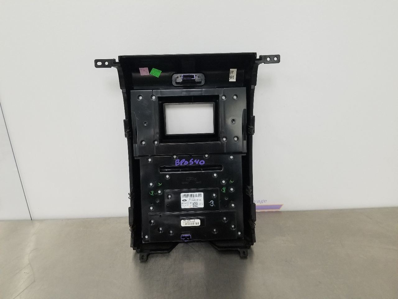 13 2013 FORD F150 XLT RADIO AUDIO AND TEMPERATURE CONTROL PANEL DL3T18A802BD