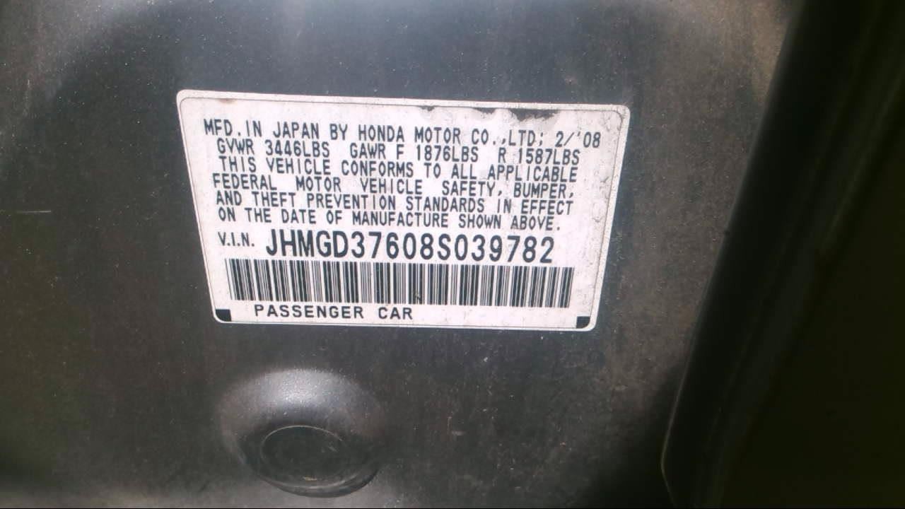 Audio Equipment Radio AM-FM-CD-MP3 Sport Fits 07-08 FIT 866387