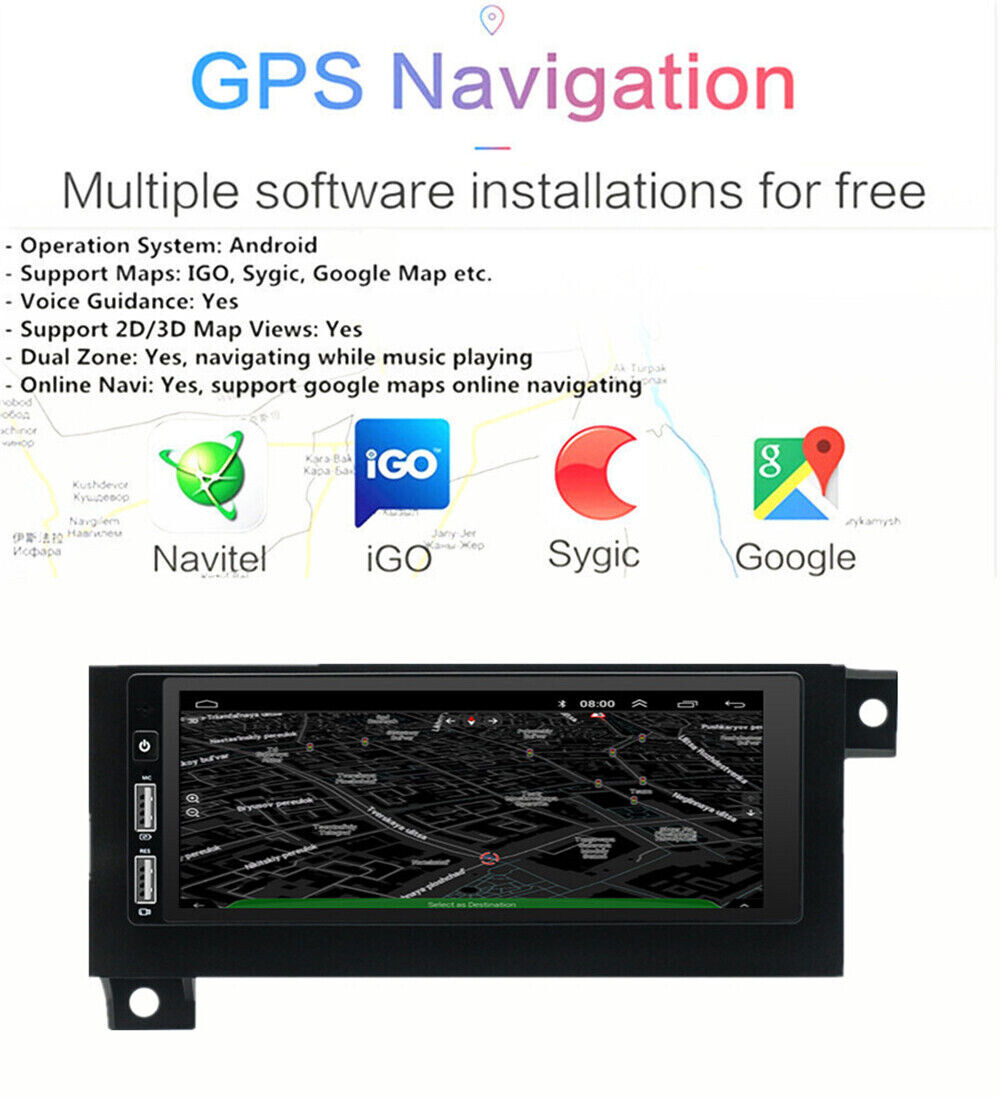 Apple Carplay Car Stereo Radio Android 13 GPS Navi For 1987-2000 Dodge Dakota