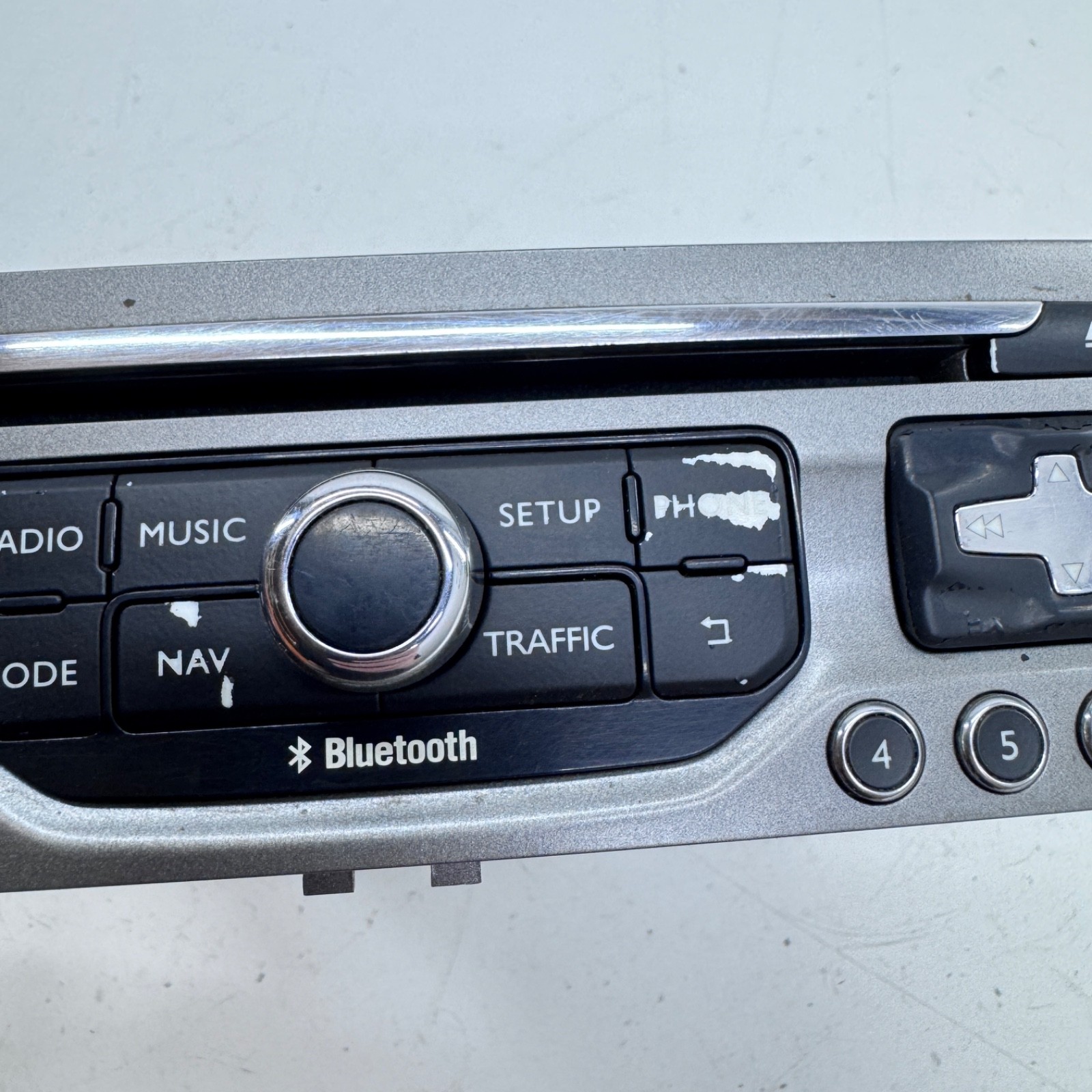 PEUGEOT 308 MK1 STEREO HEAD UNIT 98034631XH RADIO CD PLAYER AUDIO SYSTEM 11-13