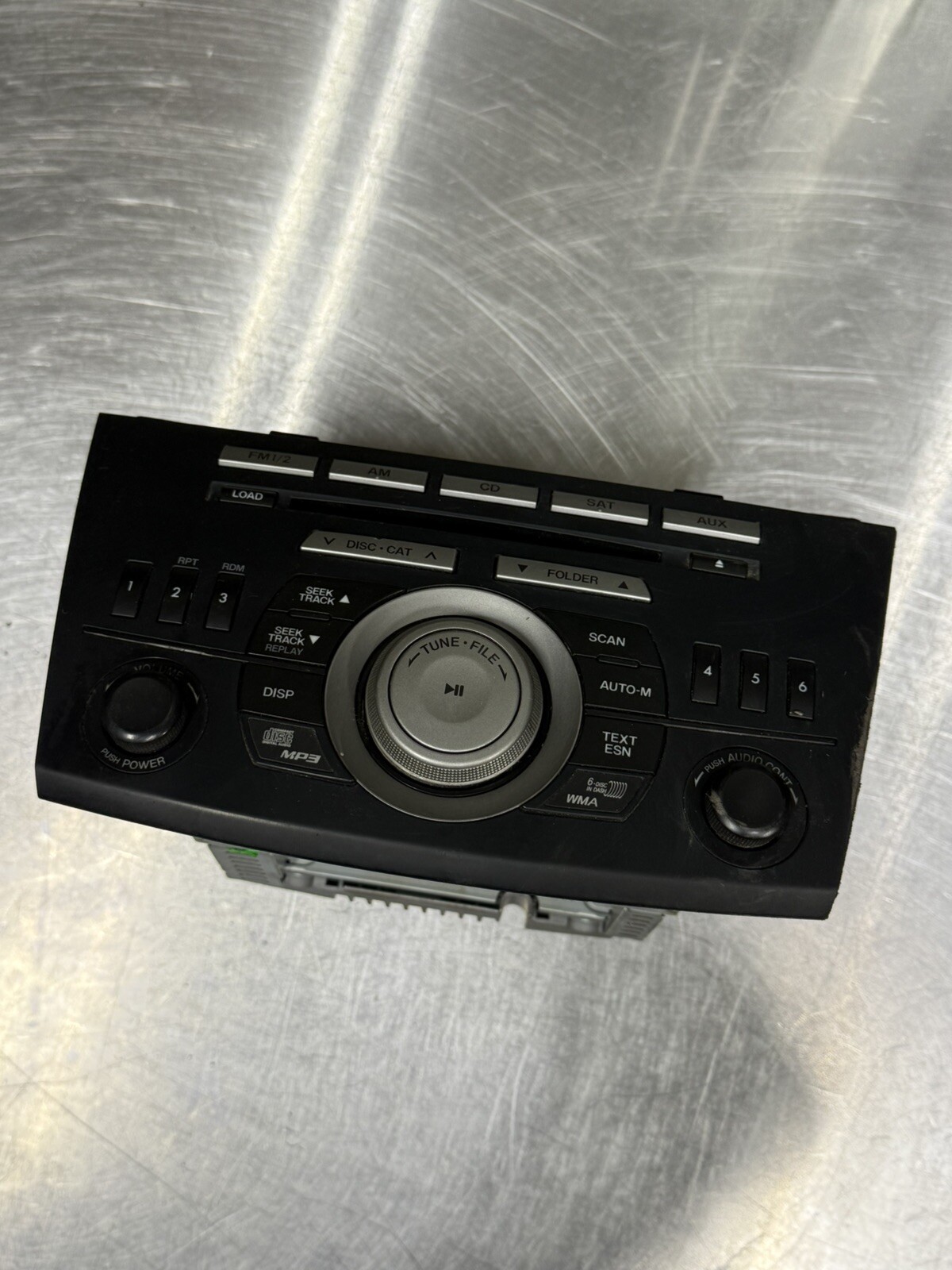 Mazda 3 2010 2011 6-disc CD MP3 WMA SAT