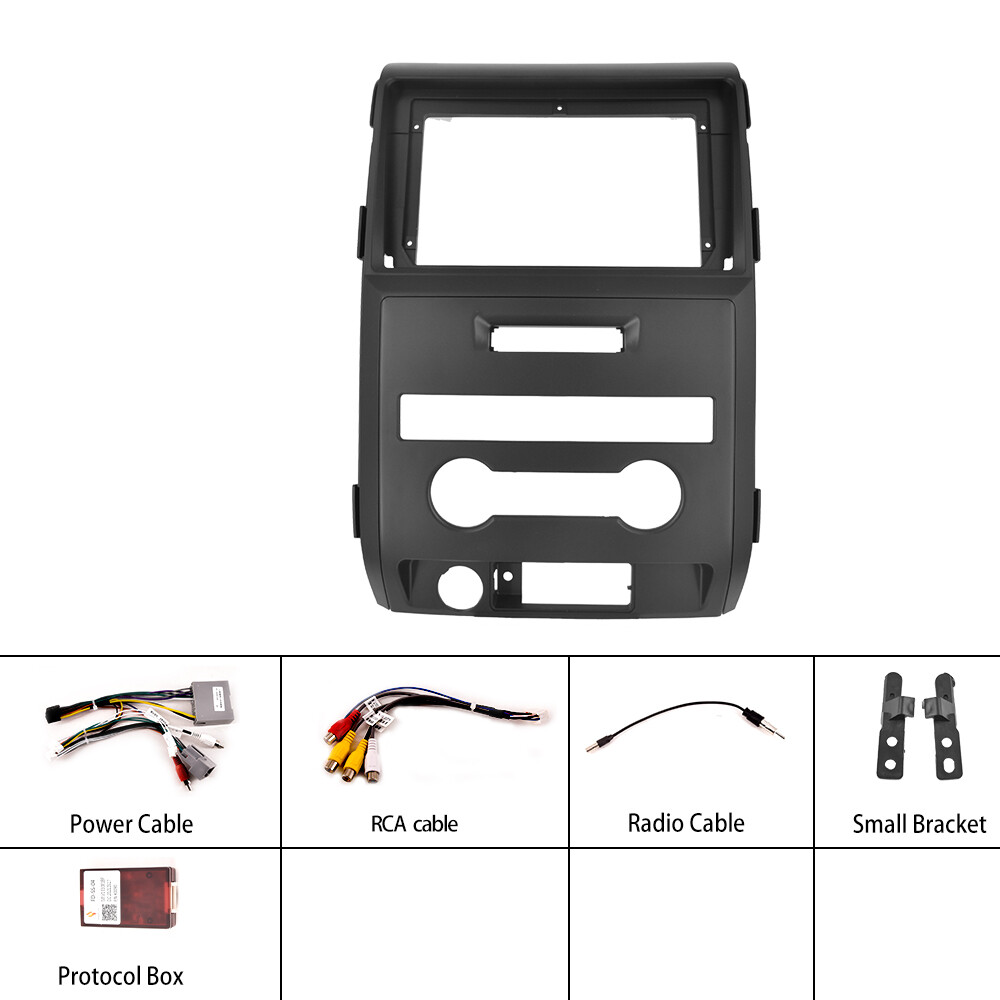 Vertical 9.5″ For 2009-12 Ford F150 F-150 Android 10.1 Car Stereo Radio GPS Wifi