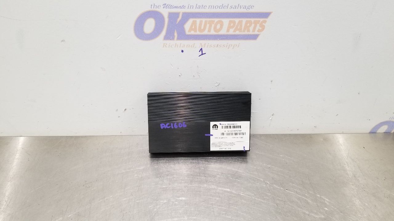 17 DODGE RAM 1500 RADIO AUDIO AMP AMPLIFIER CREW CAB 68303985AA