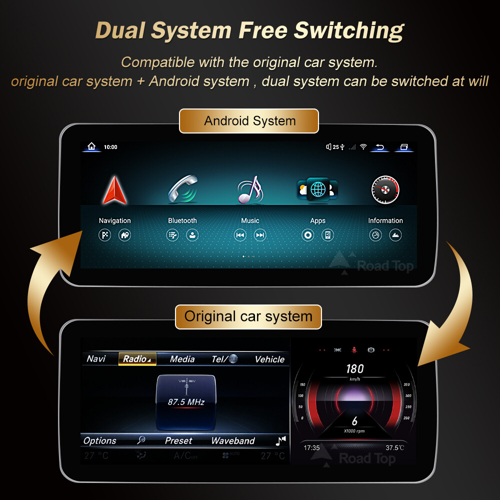 12.3″ Android Carplay Multimedia Screen Navi For Mercedes Benz C GLC W205 V W447