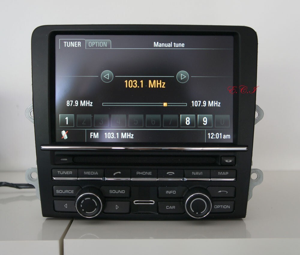 12~16 991 Porsche 911 CARRERA CAYMAN BOXSTER PCM3.1 100GB Navigation Radio CD