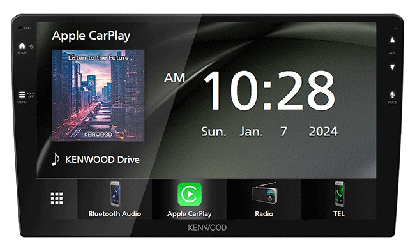 Kenwood DMX80AXS 9″ MP3 Car Stereo Touchscreen Bluetooth USB Carplay AUX-IN