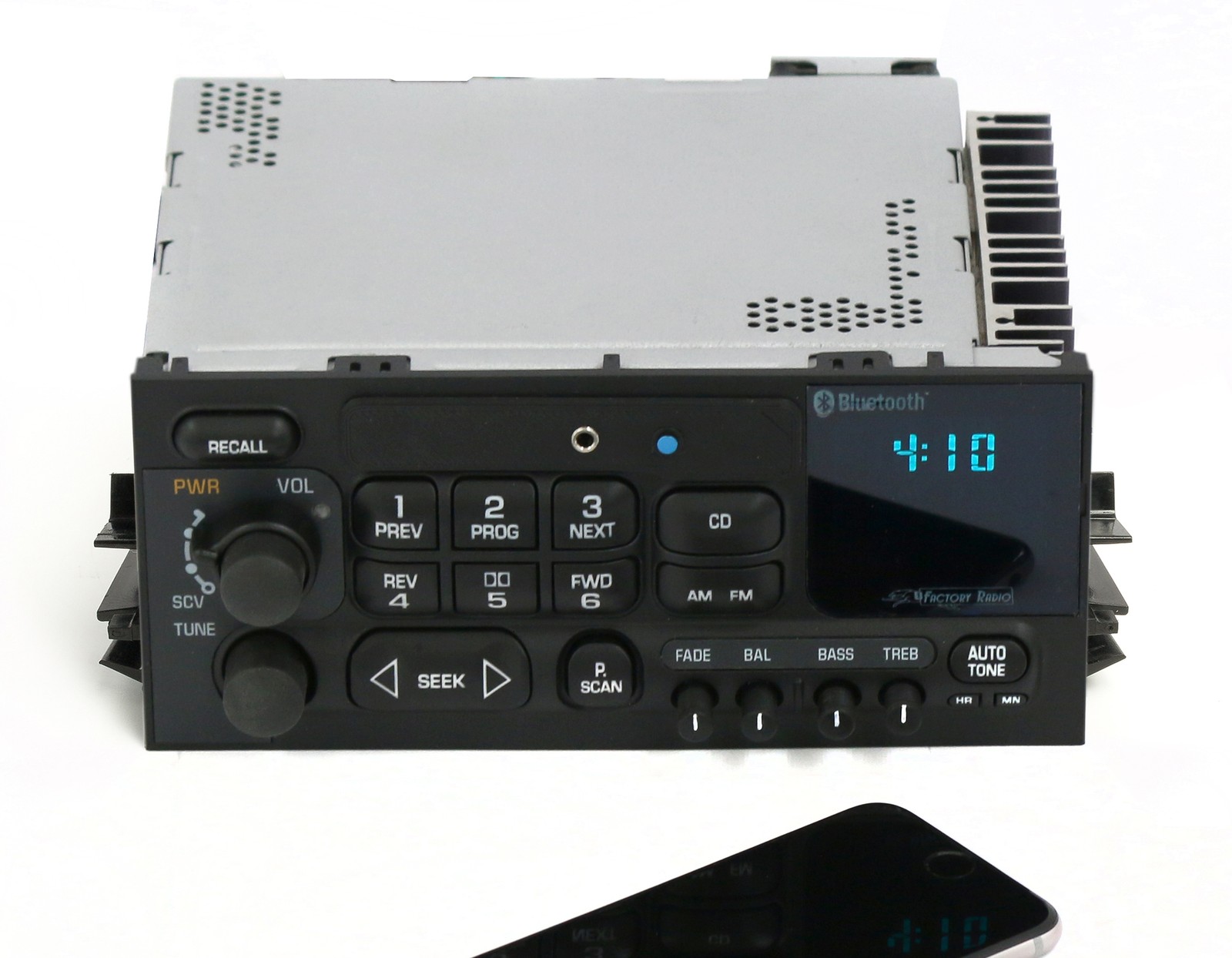 2001 GMC Safari OEM Truck AM FM Radio Aux Input & Bluetooth CD Controls