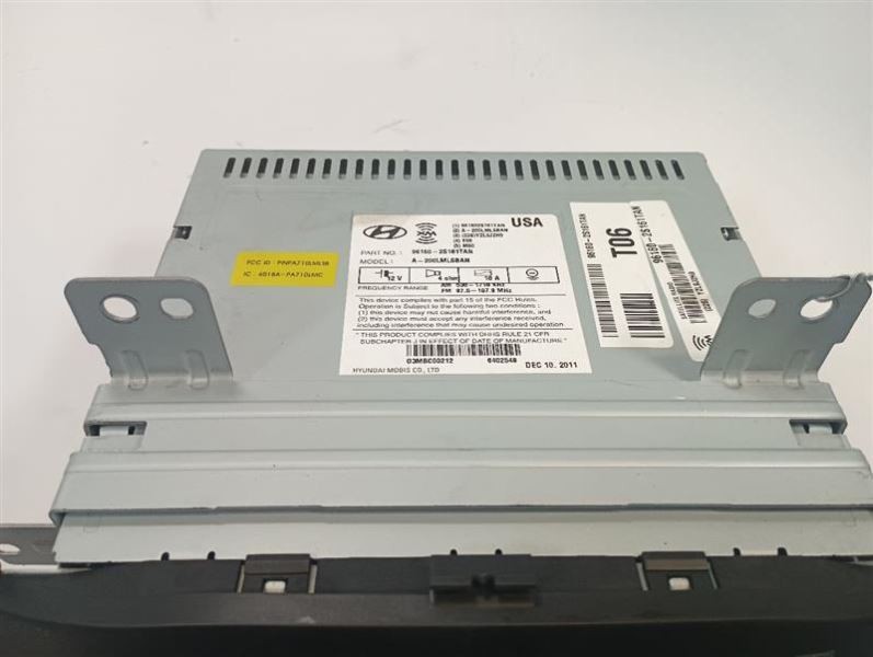 96160-2S161 Radio Receiver AM-FM-CD-MP3 From 2012 TUCSON 10655031