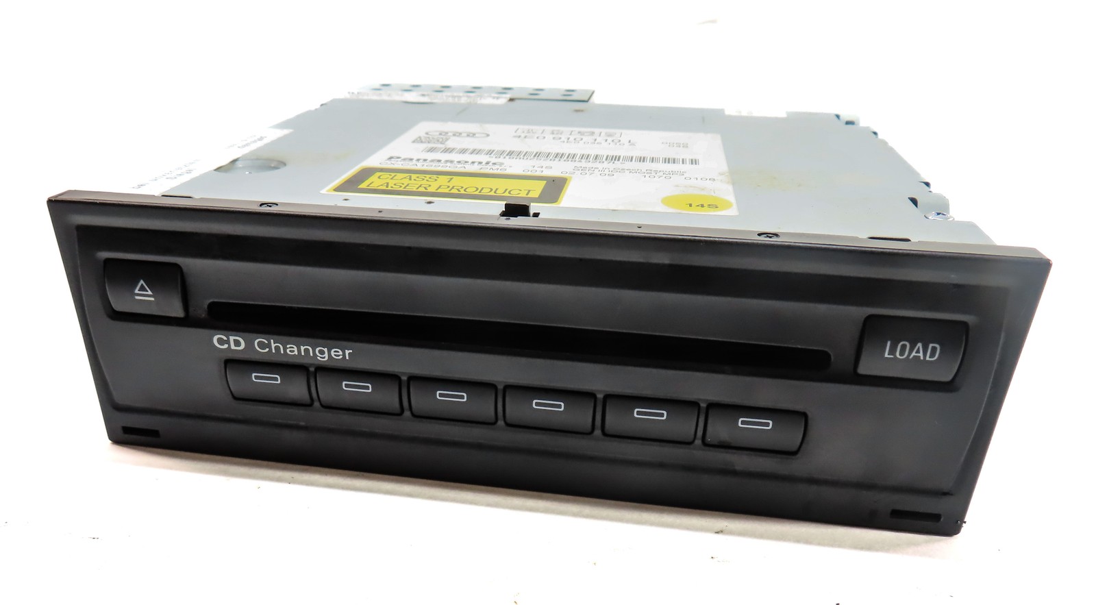 2007-2011 AUDI Q7 (4L) RADIO STEREO 6 DISC CD CHANGER PLAYER READER DRIVE
