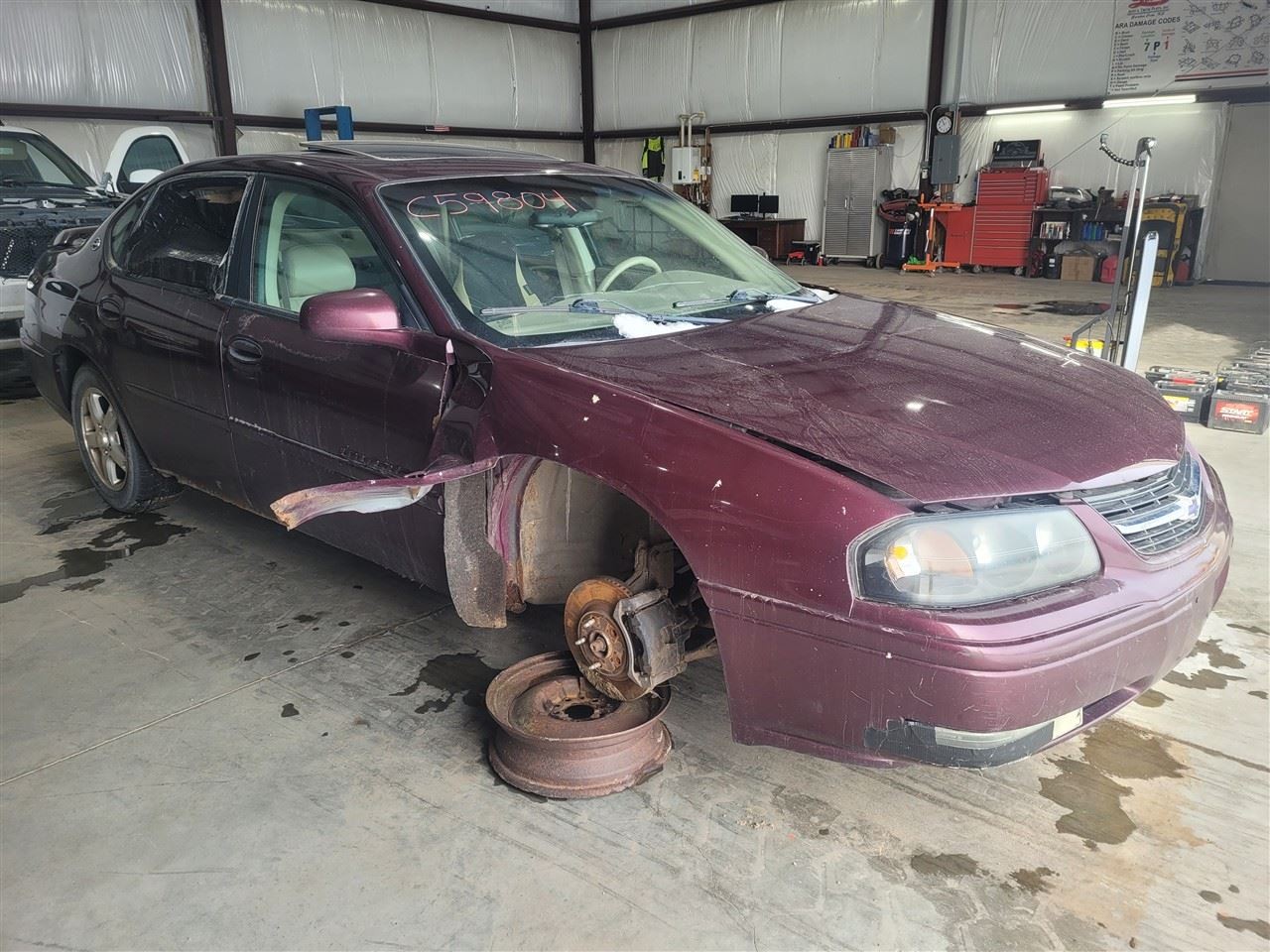 Player Receiver Radio Am-fm-stereo-cd Player Opt UN0 Fits 02-05 IMPALA 1148059