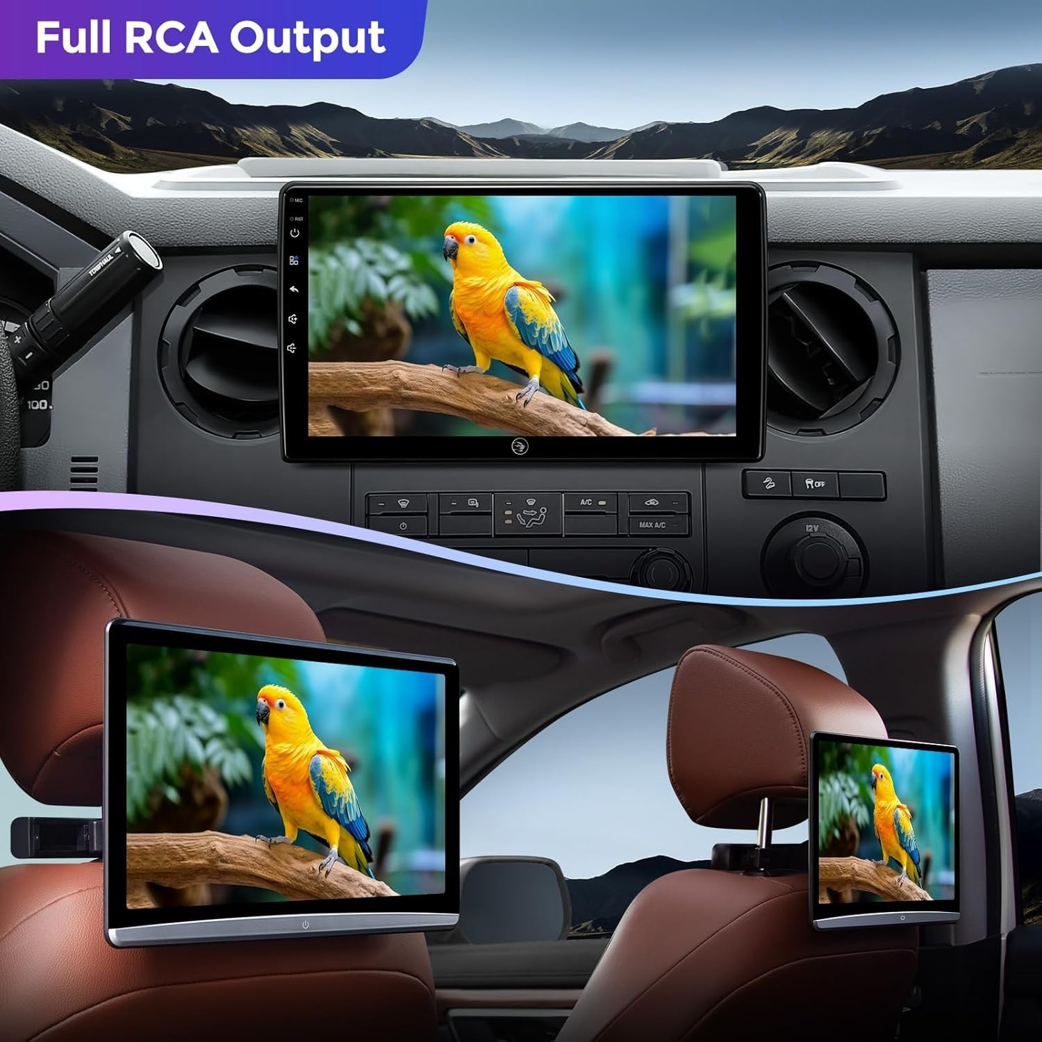 10″ Car Stereo Radio FOR Ford F150 2004-08 F2/3/450 Expedition Focus Fusion Tran