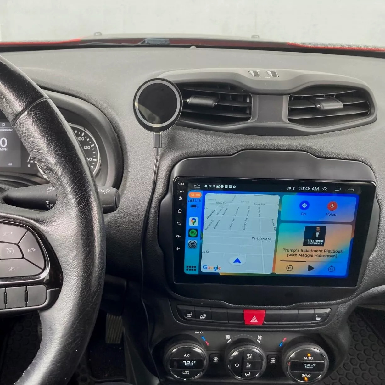 For 2015-2020 Jeep Renegade CarPlay Android 13 Car Radio Stereo FM RDS