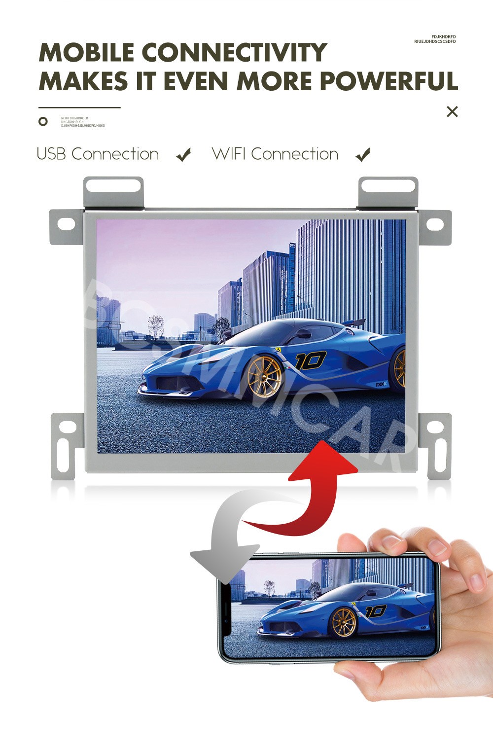 Android 14 Car Multimedia Player Touch Screen Fit For Dodge Challenger 2015-2023