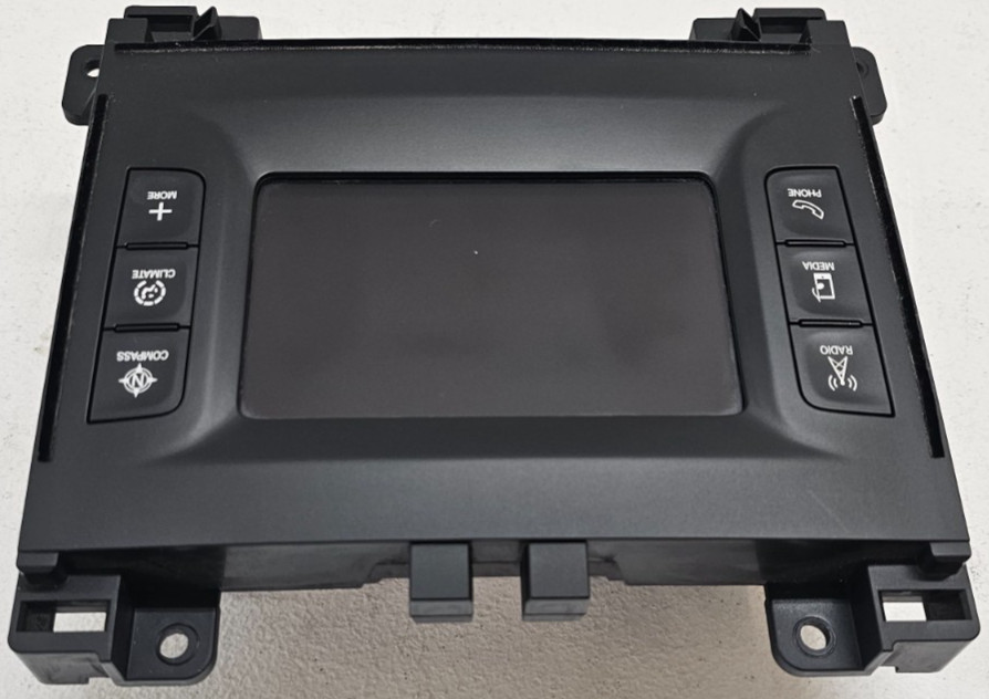2015 DODGE CHARGER RADIO DISPLAY SCREEN OEM 68241518AC #731417