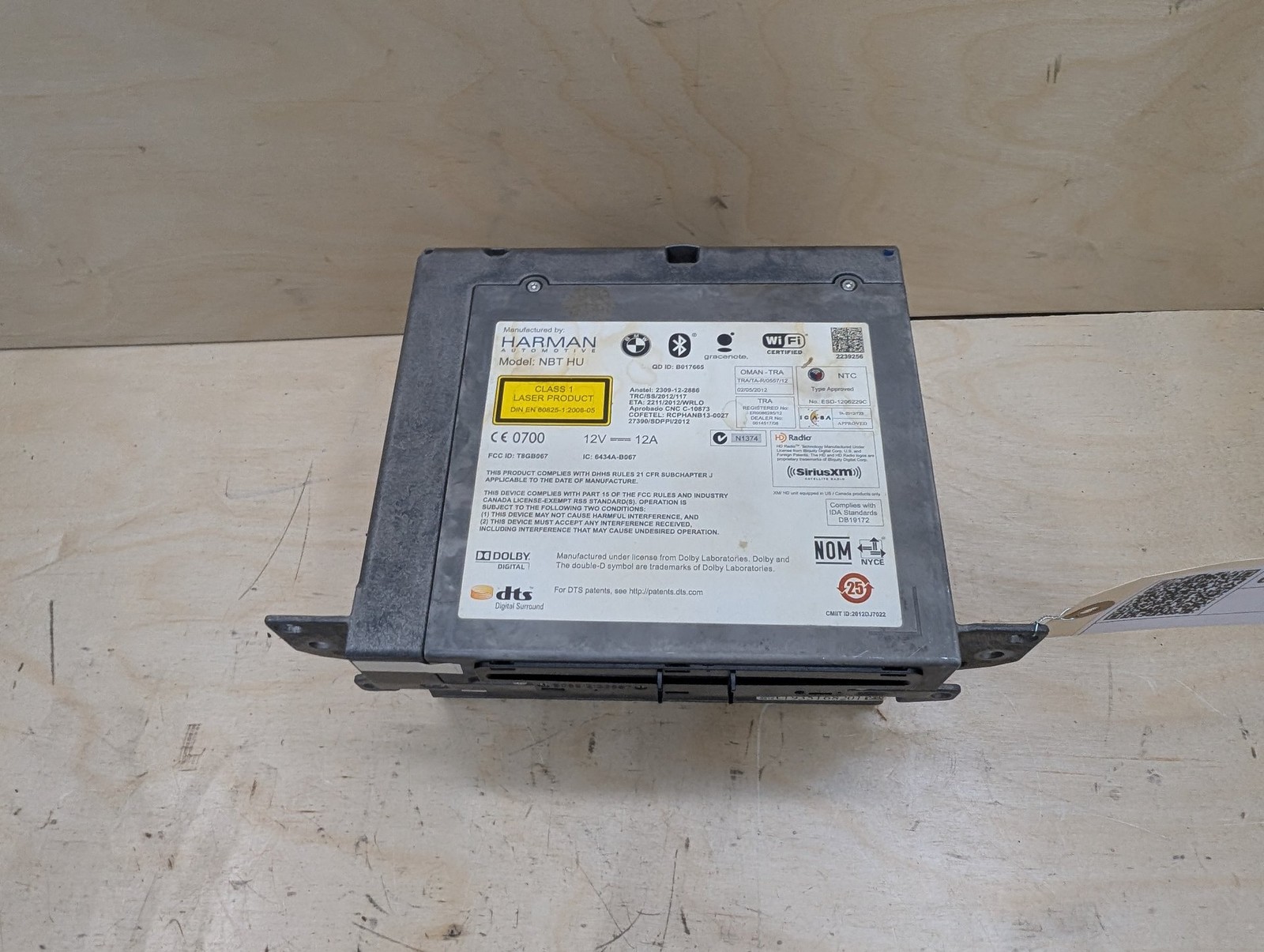 OEM BMW F15 F30 F32 F80 F82 Navigation NBT Headunit Radio CD Head Unit HW 2.1