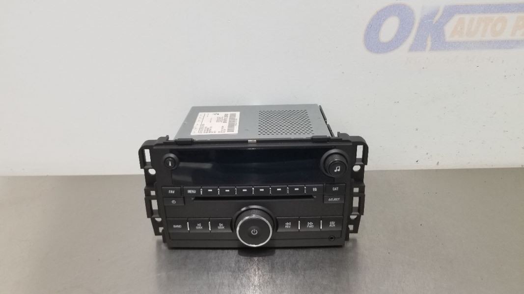 09 CHEVY SILVERADO 1500 RADIO AUDIO RECEIVER 25974801