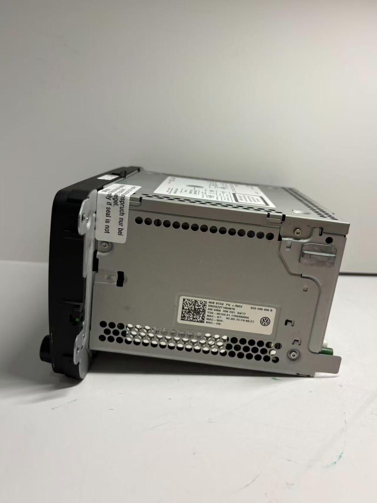 OEM 5C0035200 VOLKSWAGEN JETTA RADIO DISPLAY SCREEN RECEIVER 2016