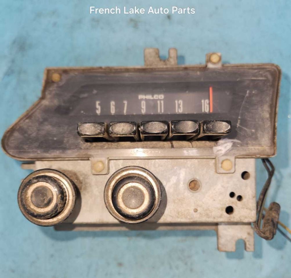 UNTESTED AM Radio “C9AA-18806” Fits 1969 FORD GALAXIE 1238227