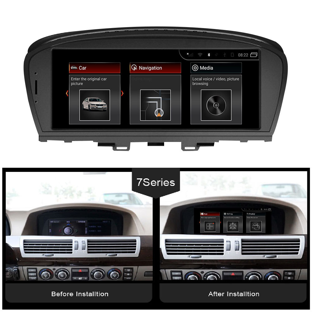 Android Car Stereo for BMW 7er E65 E66 2001-2008 Wireless Carplay DSP Radio WiFi
