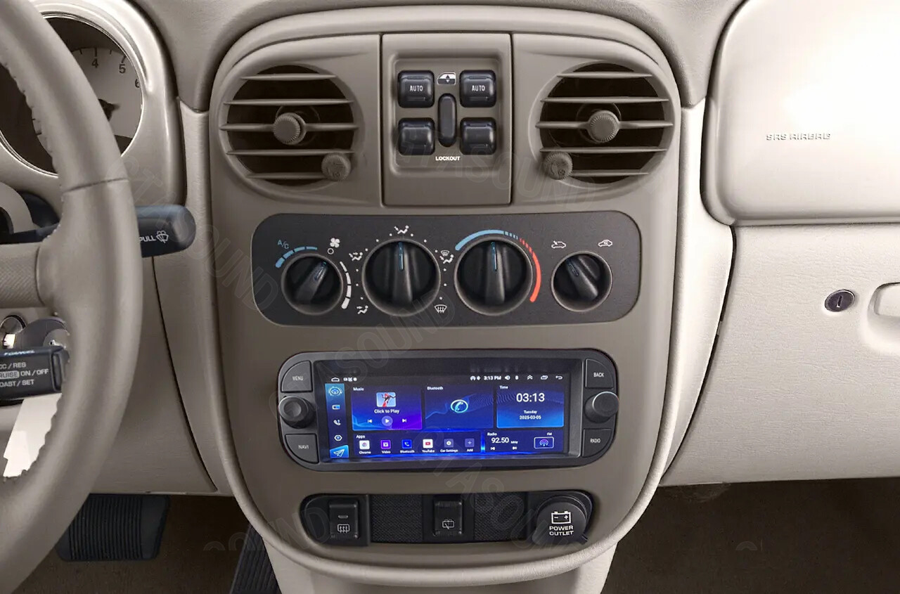 6.86″ Android 13 CarPlay For Chrysler PT Cruiser 2001-2005 Car Stereo Radio GPS