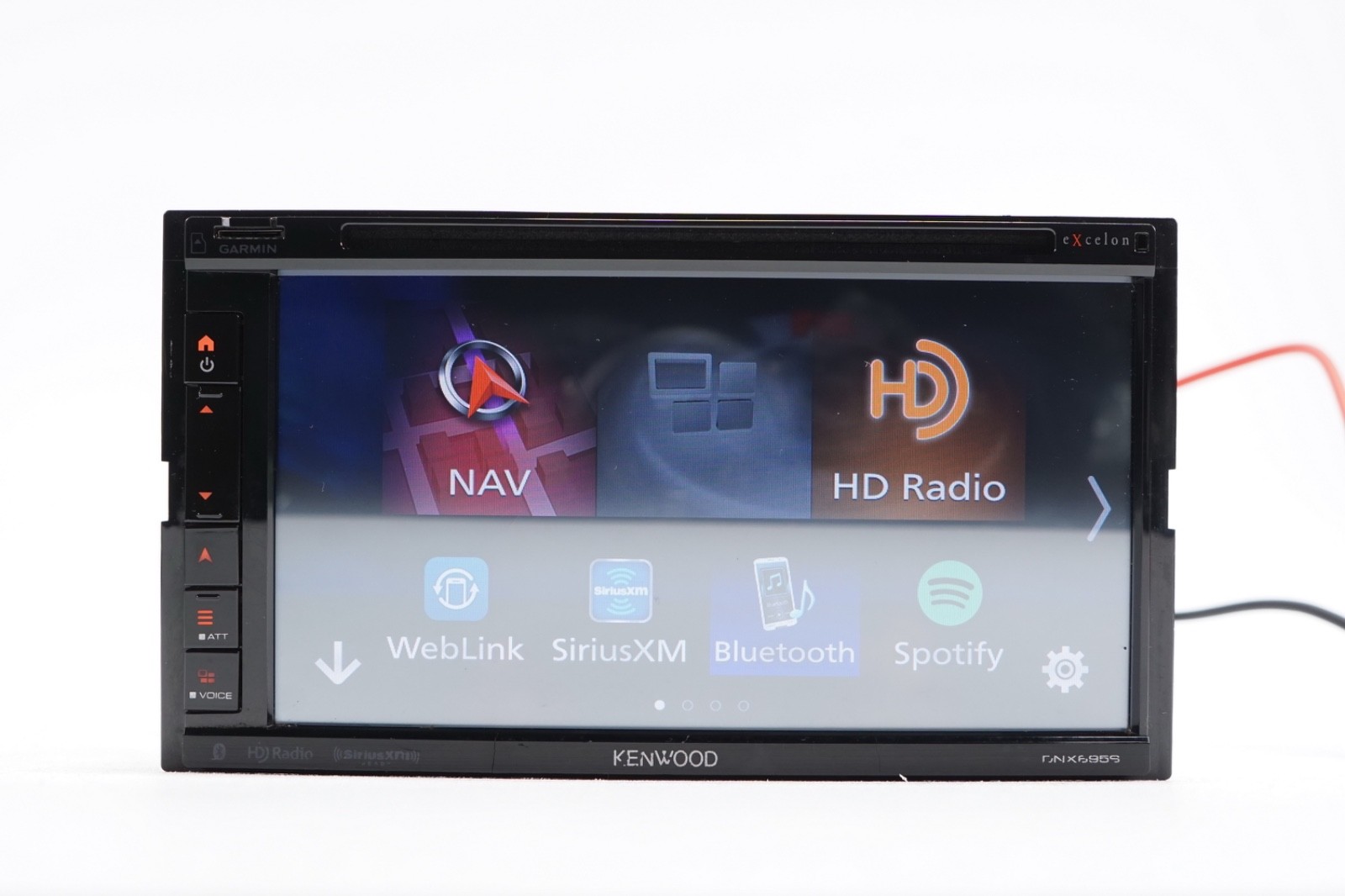 KENWOOD DNX695S Navigation Multimedia Receiver Radio AM-FM Tuner CD 6.8″ ✅TESTED