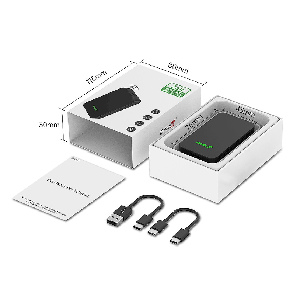 Carlinkit 5.0 Wireless Carplay Android Auto Box Multimedia Video Player Adapter