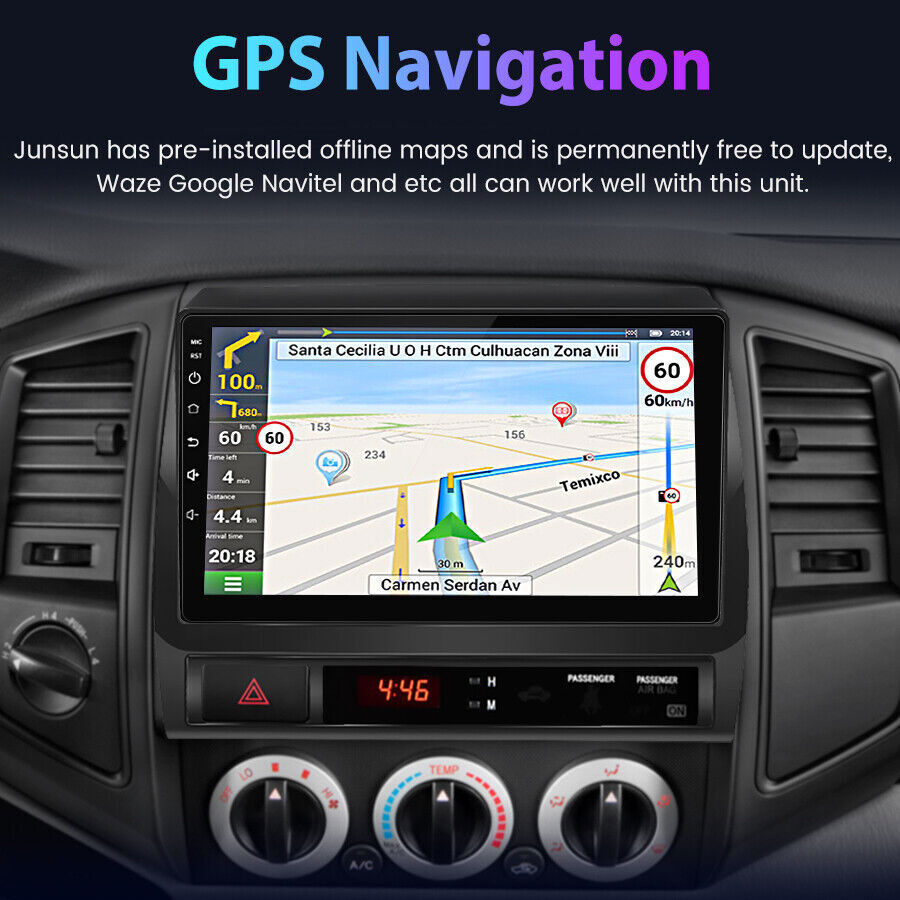 For Toyota Tacoma 2005-2015 Car Radio Android 13Stereo Carplay GPS 32GB Player