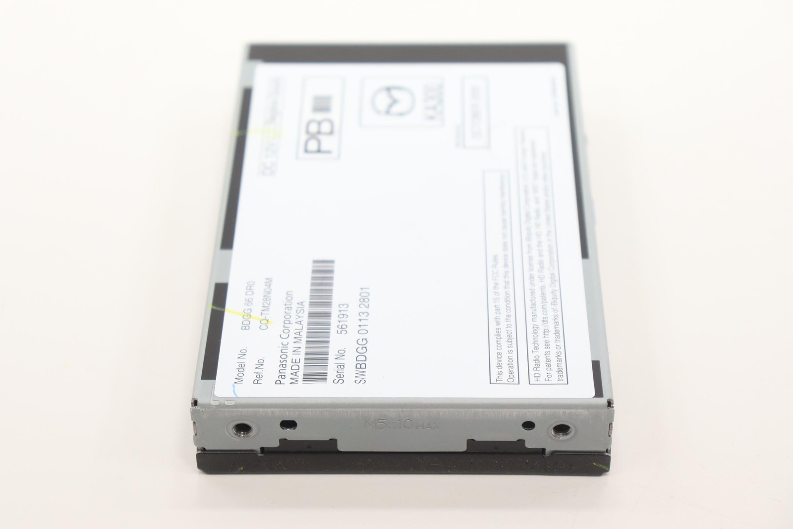 2021 – 2023 MAZDA CX-9 RADIO RECEIVER TUNER CONTROL MODULE UNIT OEM BDGG66DR0