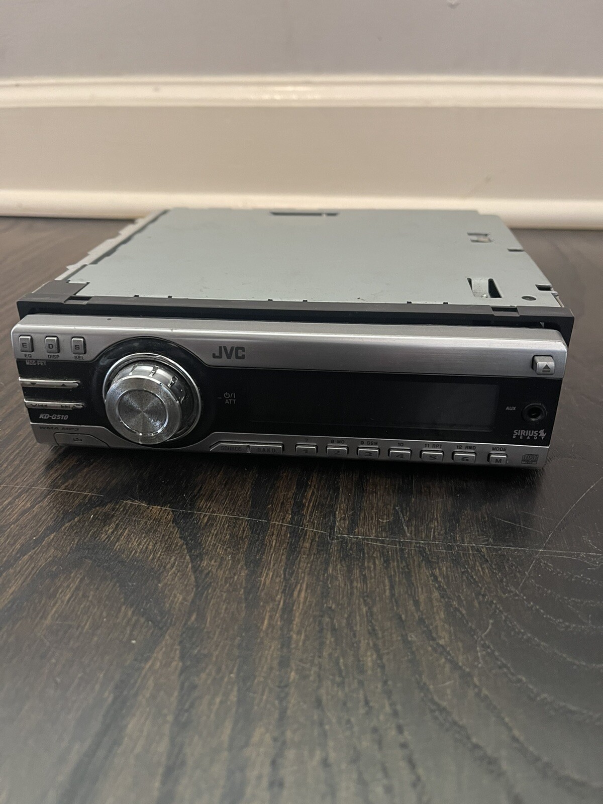 JVC KD-G510 Radio Stereo Single Din EQ MP3 WMA CD Player Receiver Head Unit