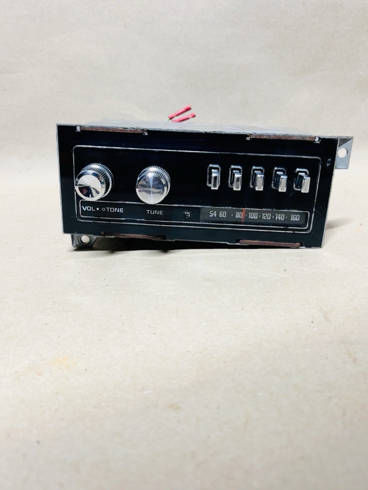 1975-1980 Dodge Truck OEM Radio Tuner AM Only Pushbutton Ramcharger ORIGINAL