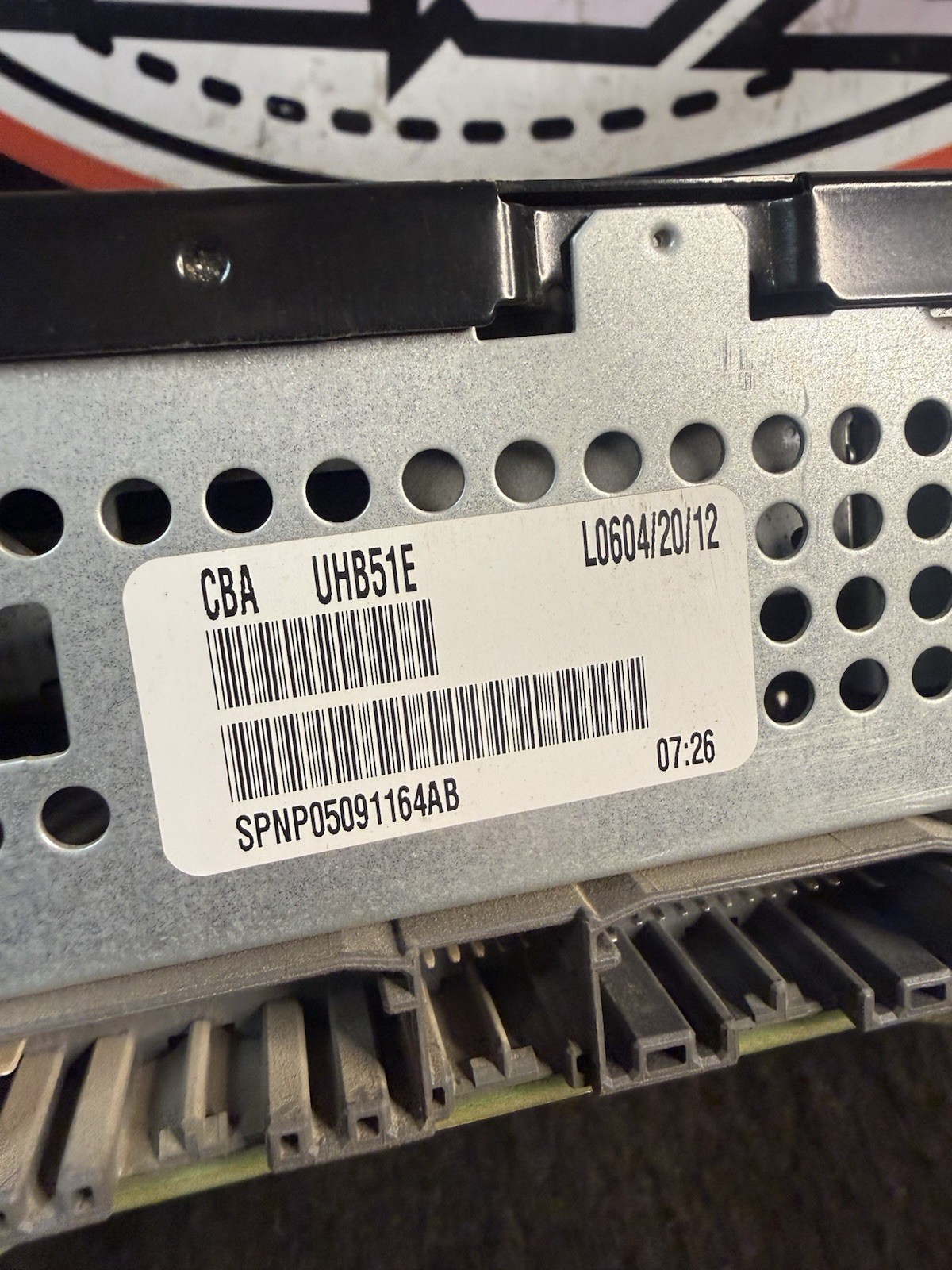 2007-2014 Chrysler Dodge Jeep AM FM Radio CD Player Aux OEM P05091195AB Sirius
