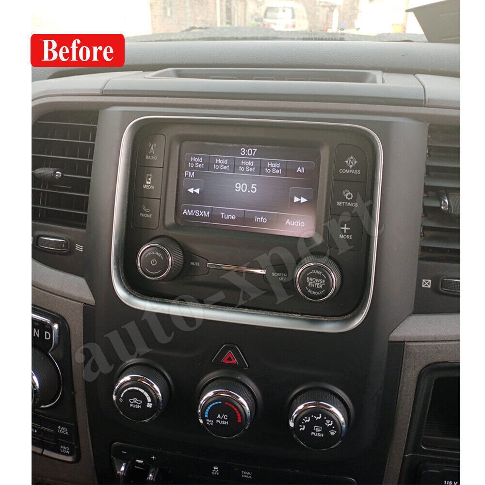 For 2016-2024 Ram Tradesman Apple Carplay Radio Android 15 GPS WIFI W/ Camera