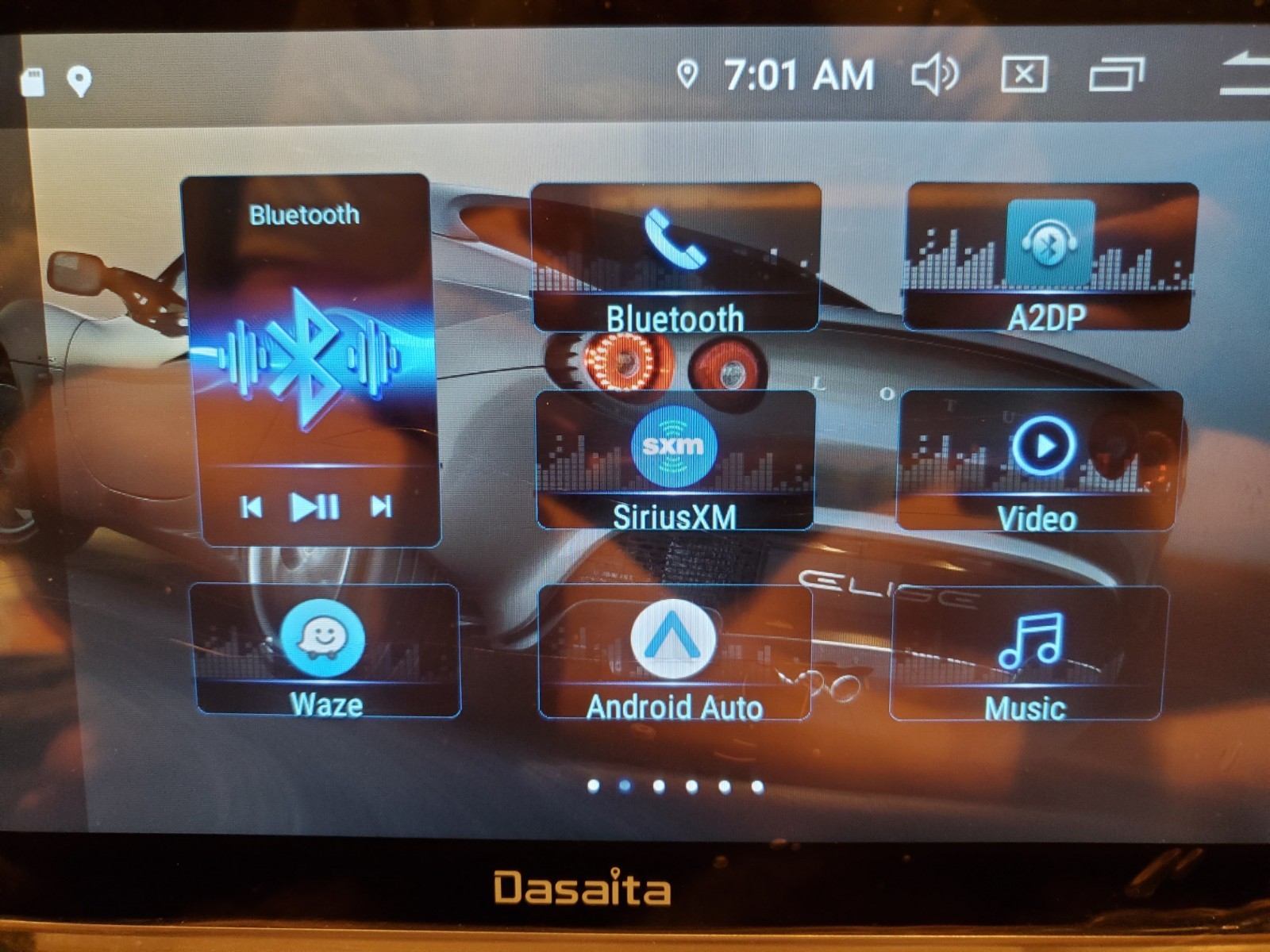 ANDROID HEADUNIT 10.2″ rotatable Touch screen DIN 1 or 2; Android 10 Open box
