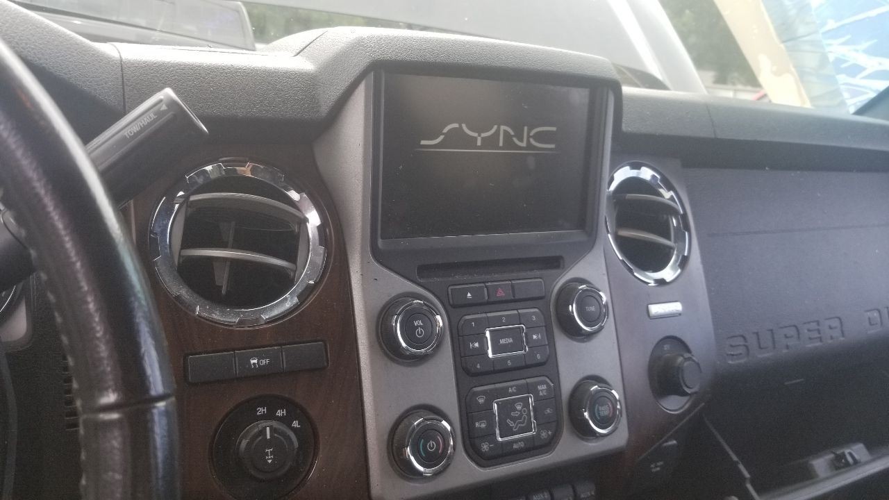16 FORD F250 LARIAT CREW CAB RADIO AUDIO RECEIVER EC3T19C107CF