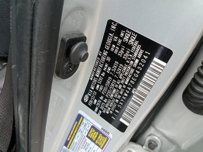 Audio Equipment Radio Amplifier Under Passenger Seat Fits 14-15 SORENTO 174857