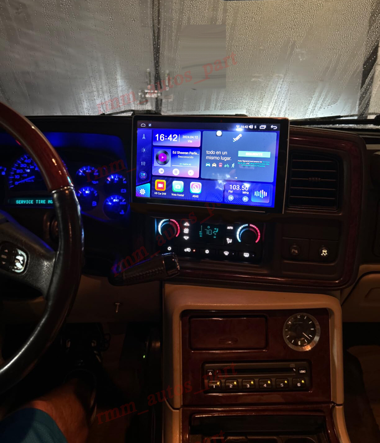 10.1″ Carplay For Cadillac Escalade 2003-2006 Android 15 Car Radio GPS Stereo