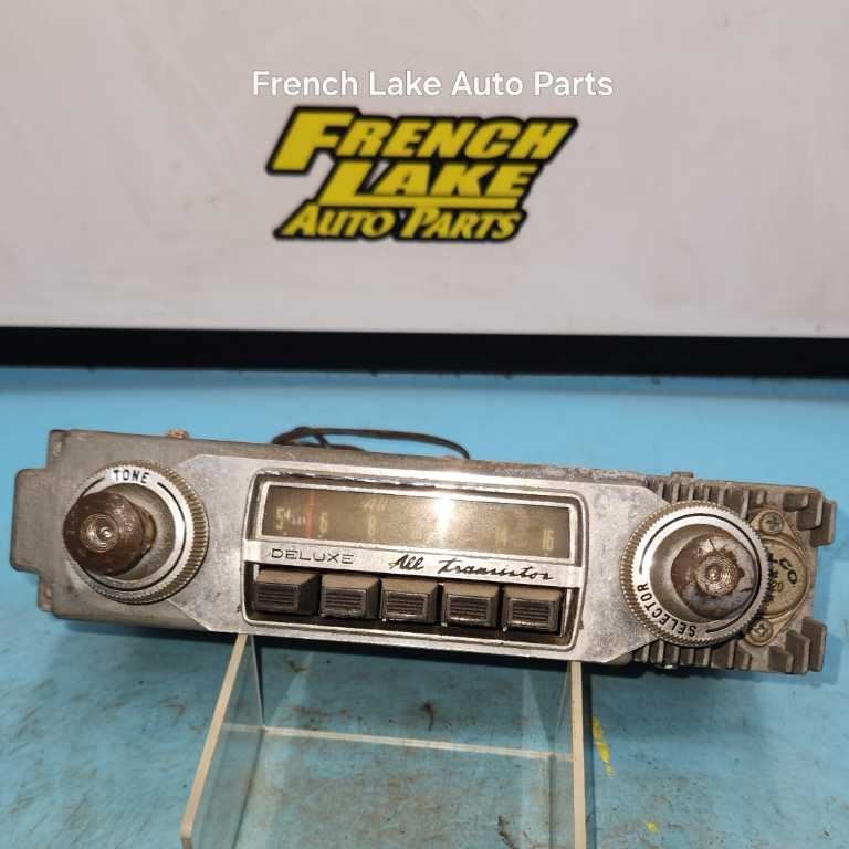 UNTESTED A/M Radio Fits 1966 RAMBLER AMERICAN 1243734